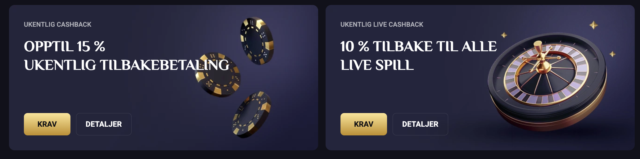 RollXO Casino Bordspill med live dealere i Norge